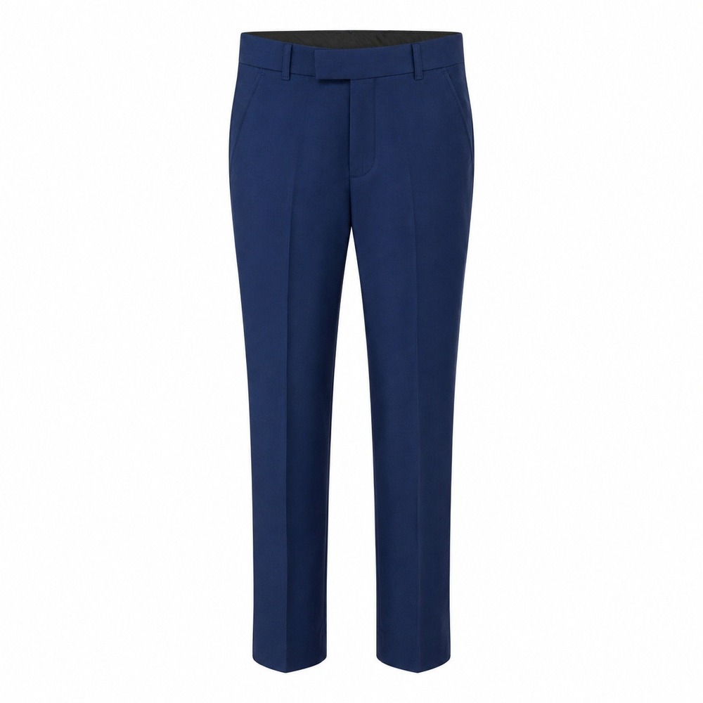 Calvin Klein Boys Bright Blue Slim Fit Flat Front Dress Pants Size 14 NWT